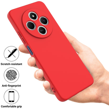 Solid Color Liquid Silicone Dropproof Full Coverage Phone Case, For Redmi 14C 4G, For Redmi 13 4G / 5G / Note 13R 5G, For Redmi A3x, For Redmi Turbo 3