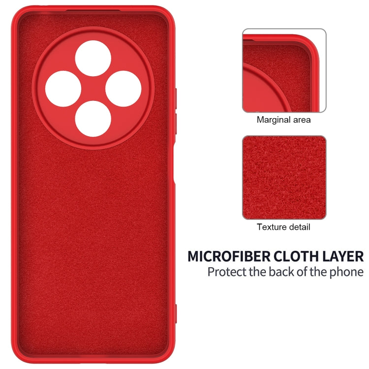 Solid Color Liquid Silicone Dropproof Full Coverage Phone Case, For Redmi 14C 4G, For Redmi 13 4G / 5G / Note 13R 5G, For Redmi A3x, For Redmi Turbo 3