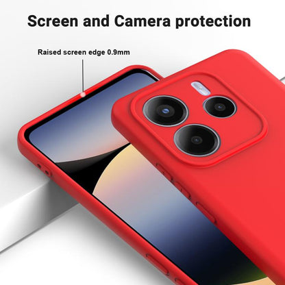 Solid Color Liquid Silicone Dropproof Full Coverage Phone Case, For Redmi Note 14 5G Global, For Redmi Note 14 Pro+ 5G, For Redmi Note 14 Pro 5G, For Redmi 14C 4G, For Redmi 13 4G / 5G / Note 13R 5G, For Redmi A3x