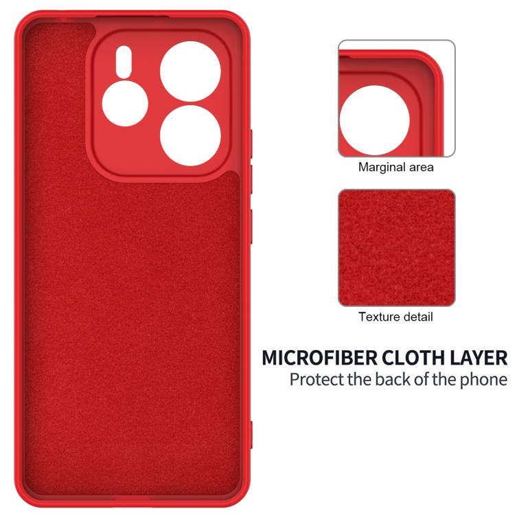 Solid Color Liquid Silicone Dropproof Full Coverage Phone Case, For Redmi Note 14 5G Global, For Redmi Note 14 Pro+ 5G, For Redmi Note 14 Pro 5G, For Redmi 14C 4G, For Redmi 13 4G / 5G / Note 13R 5G, For Redmi A3x