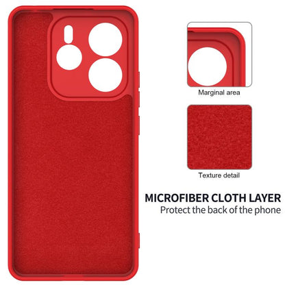 Solid Color Liquid Silicone Dropproof Full Coverage Phone Case, For Redmi Note 14 5G Global, For Redmi Note 14 Pro+ 5G, For Redmi Note 14 Pro 5G, For Redmi 14C 4G, For Redmi 13 4G / 5G / Note 13R 5G, For Redmi A3x