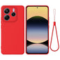 Solid Color Liquid Silicone Dropproof Full Coverage Phone Case, For Redmi Note 14 5G Global, For Redmi Note 14 Pro+ 5G, For Redmi Note 14 Pro 5G, For Redmi 14C 4G, For Redmi 13 4G / 5G / Note 13R 5G, For Redmi A3x