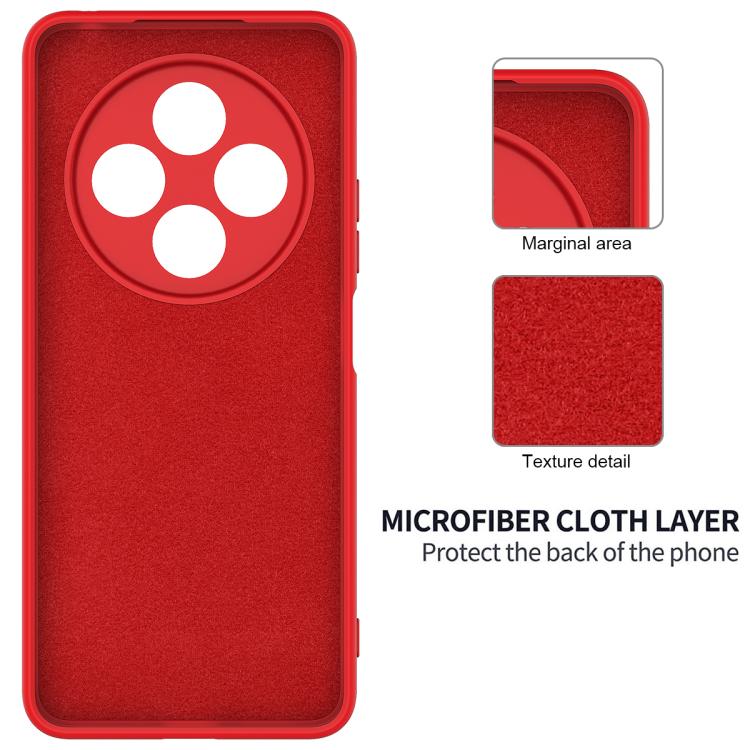 Solid Color Liquid Silicone Dropproof Full Coverage Phone Case, For Redmi A3 Pro, For Redmi Note 14 5G Global, For Redmi Note 14 Pro+ 5G, For Redmi Note 14 Pro 5G, For Redmi 14C 4G, For Redmi 13 4G / 5G / Note 13R 5G