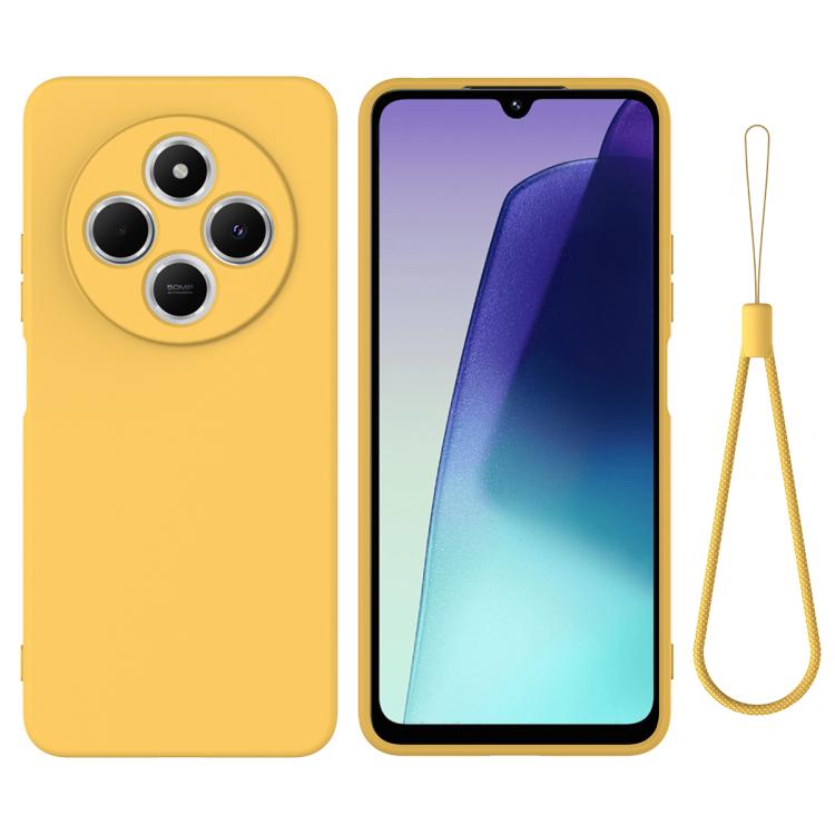 Solid Color Liquid Silicone Dropproof Full Coverage Phone Case, For Redmi Note 14 4G 163.25mm, For Redmi A4 5G, For Redmi A3 Pro, For Redmi Note 14 5G Global, For Redmi Note 14 Pro+ 5G, For Redmi Note 14 Pro 5G