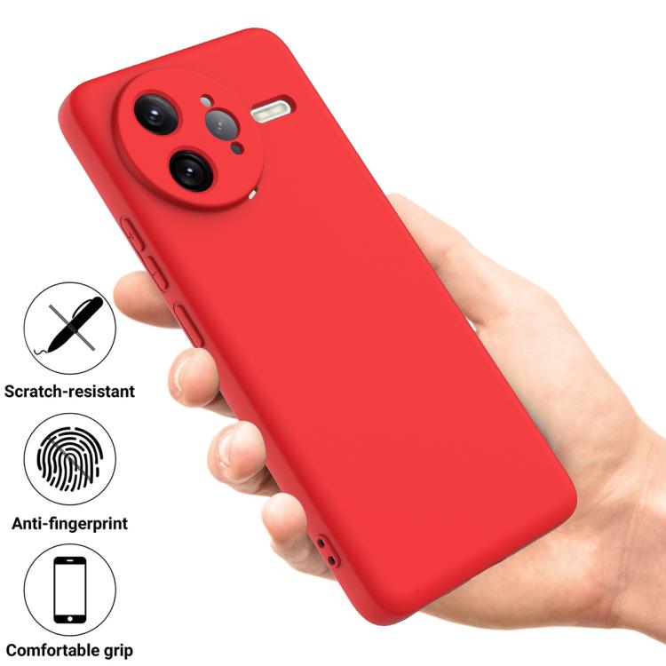 Solid Color Liquid Silicone Dropproof Full Coverage Phone Case, For Redmi K80 Pro, For Redmi K80, For Redmi Note 14 Pro 4G, For Redmi Note 14 4G 163.25mm, For Redmi A4 5G, For Redmi A3 Pro