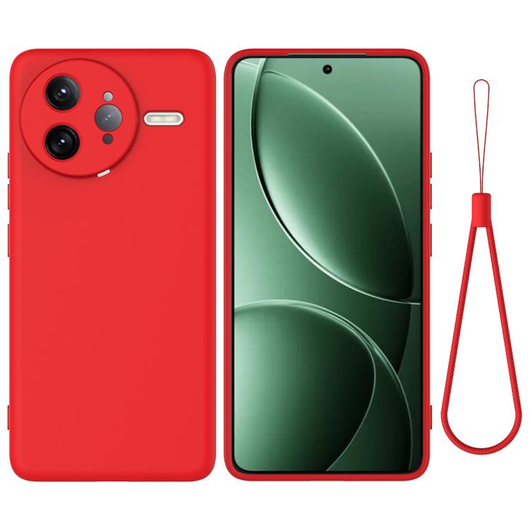 Solid Color Liquid Silicone Dropproof Full Coverage Phone Case, For Redmi K80 Pro, For Redmi K80, For Redmi Note 14 Pro 4G, For Redmi Note 14 4G 163.25mm, For Redmi A4 5G, For Redmi A3 Pro