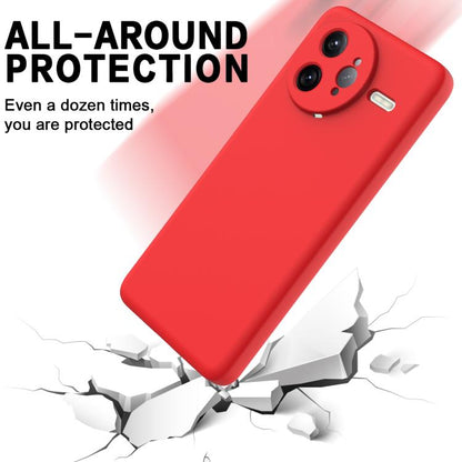 Solid Color Liquid Silicone Dropproof Full Coverage Phone Case, For Redmi K80 Pro, For Redmi K80, For Redmi Note 14 Pro 4G, For Redmi Note 14 4G 163.25mm, For Redmi A4 5G, For Redmi A3 Pro