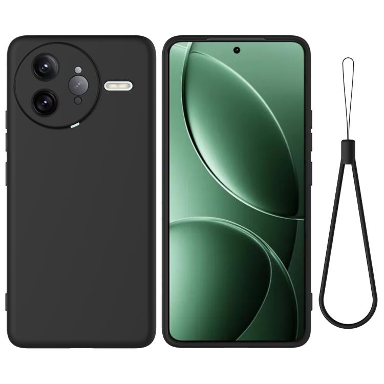 Solid Color Liquid Silicone Dropproof Full Coverage Phone Case, For Redmi Note 14S 4G, For Redmi Note 14 4G 164.84mm, For Redmi 14C 4G / 14R / Poco C75, For Redmi K80 Pro, For Redmi K80, For Redmi Note 14 Pro 4G