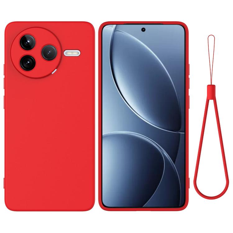 Solid Color Liquid Silicone Dropproof Full Coverage Phone Case, For Redmi Note 14S 4G, For Redmi Note 14 4G 164.84mm, For Redmi 14C 4G / 14R / Poco C75, For Redmi K80 Pro, For Redmi K80, For Redmi Note 14 Pro 4G