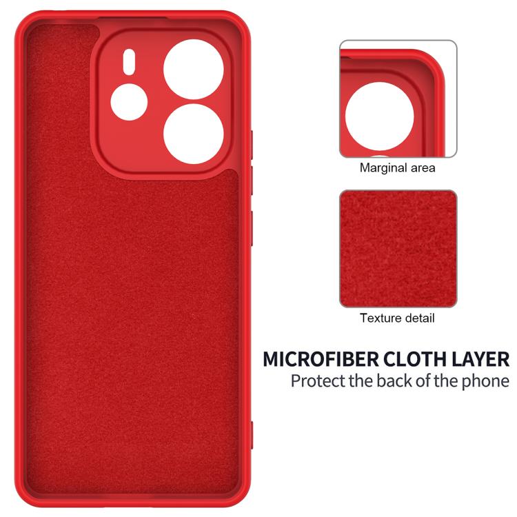 Solid Color Liquid Silicone Dropproof Full Coverage Phone Case, For Redmi Note 14 4G 163.25mm, For Redmi A4 5G, For Redmi A3 Pro, For Redmi Note 14 5G Global, For Redmi Note 14 Pro+ 5G, For Redmi Note 14 Pro 5G