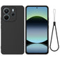 Solid Color Liquid Silicone Dropproof Full Coverage Phone Case, For Redmi 15C 5G / 4G Global 171mm, For Redmi 13x 4G, For Redmi A5 NFC 4G 173mm, For Redmi A5 4G 171.7mm / Poco C71, For Redmi Note 14S 4G, For Redmi Note 14 4G 164.84mm