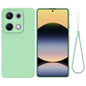 Solid Color Liquid Silicone Dropproof Full Coverage Phone Case, For Redmi 15C 5G / 4G Global 171mm, For Redmi 13x 4G, For Redmi A5 NFC 4G 173mm, For Redmi A5 4G 171.7mm / Poco C71, For Redmi Note 14S 4G, For Redmi Note 14 4G 164.84mm