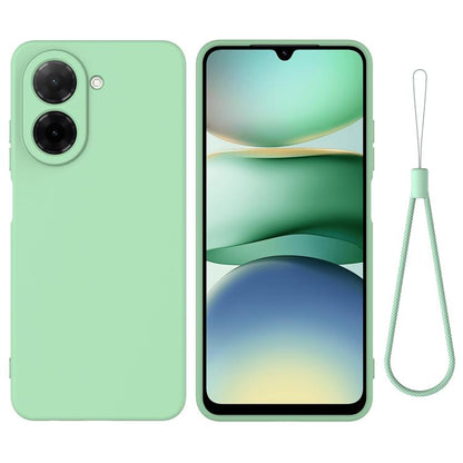 Solid Color Liquid Silicone Dropproof Full Coverage Phone Case, For Redmi 15C 5G / 4G Global 171mm, For Redmi 13x 4G, For Redmi A5 NFC 4G 173mm, For Redmi A5 4G 171.7mm / Poco C71, For Redmi Note 14S 4G, For Redmi Note 14 4G 164.84mm