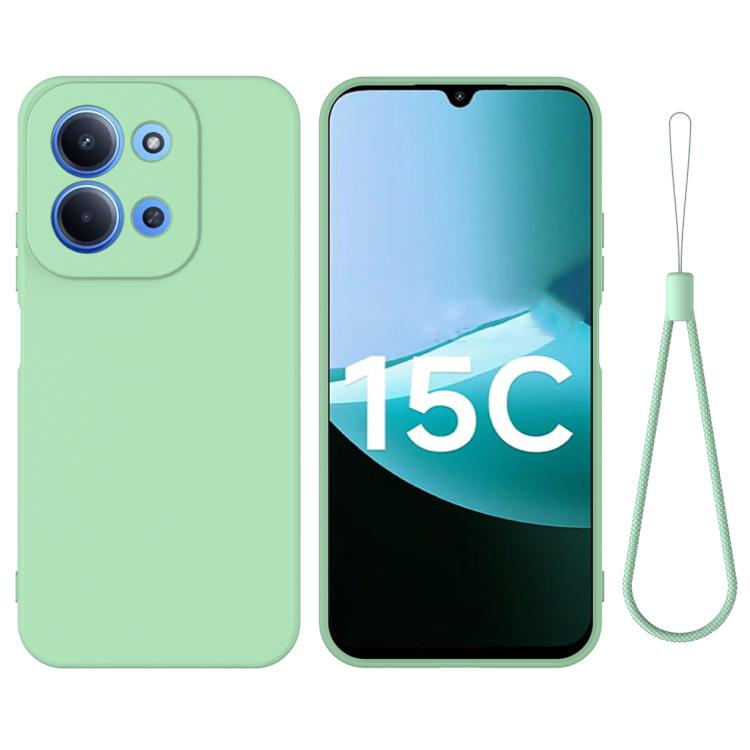 Solid Color Liquid Silicone Dropproof Full Coverage Phone Case, For Redmi Note 15 Pro 4G Global 163.2mm, For Redmi K90 / Poco F8 Pro, For Redmi Note 15 Pro 5G Global 163.6mm, For Redmi 15C 5G/4G EU 173mm/Poco C85 5G                                     ...