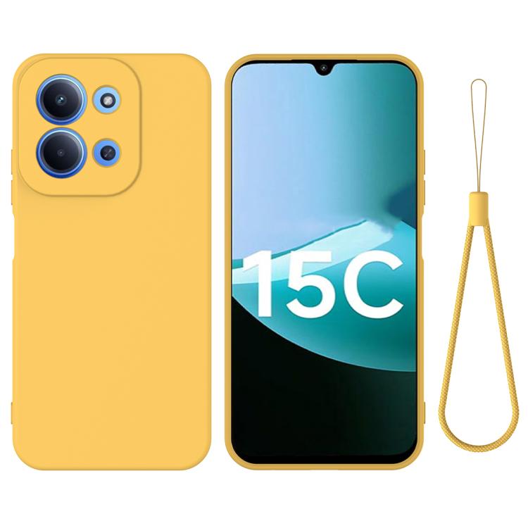 Solid Color Liquid Silicone Dropproof Full Coverage Phone Case, For Redmi Note 15 Pro 4G Global 163.2mm, For Redmi K90 / Poco F8 Pro, For Redmi Note 15 Pro 5G Global 163.6mm, For Redmi 15C 5G/4G EU 173mm/Poco C85 5G                                     ...