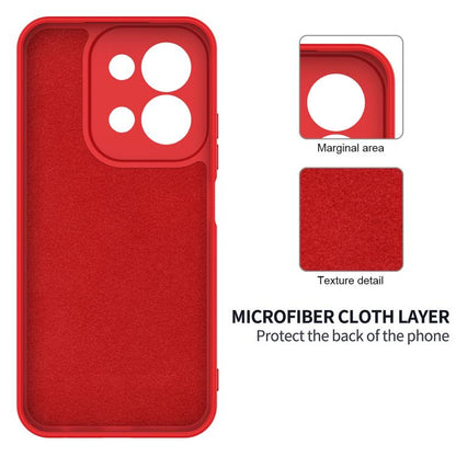 Solid Color Liquid Silicone Dropproof Full Coverage Phone Case, For Redmi 15C 5G / 4G Global 171mm, For Redmi 13x 4G, For Redmi A5 NFC 4G 173mm, For Redmi A5 4G 171.7mm / Poco C71, For Redmi Note 14S 4G, For Redmi Note 14 4G 164.84mm