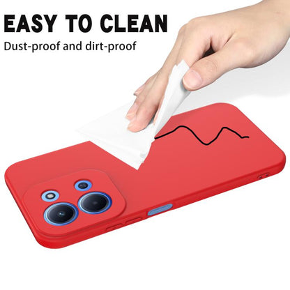 Solid Color Liquid Silicone Dropproof Full Coverage Phone Case, For Redmi 15C 5G / 4G Global 171mm, For Redmi 13x 4G, For Redmi A5 NFC 4G 173mm, For Redmi A5 4G 171.7mm / Poco C71, For Redmi Note 14S 4G, For Redmi Note 14 4G 164.84mm