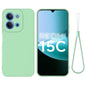 Solid Color Liquid Silicone Dropproof Full Coverage Phone Case, For Redmi 15C 5G / 4G Global 171mm, For Redmi 13x 4G, For Redmi A5 NFC 4G 173mm, For Redmi A5 4G 171.7mm / Poco C71, For Redmi Note 14S 4G, For Redmi Note 14 4G 164.84mm