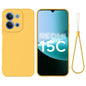 Solid Color Liquid Silicone Dropproof Full Coverage Phone Case, For Redmi 15C 5G / 4G Global 171mm, For Redmi 13x 4G, For Redmi A5 NFC 4G 173mm, For Redmi A5 4G 171.7mm / Poco C71, For Redmi Note 14S 4G, For Redmi Note 14 4G 164.84mm