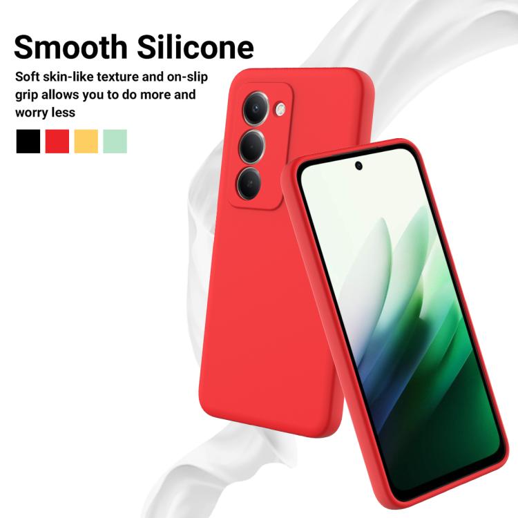 Solid Color Liquid Silicone Dropproof Full Coverage Phone Case, For Redmi 15 5G Global / 15 4G SEA 169mm, For Redmi 15 5G / 4G EU 171mm, For Redmi 15C 5G / 4G Global 171mm, For Redmi 13x 4G, For Redmi A5 NFC 4G 173mm, For Redmi A5 4G 171.7mm / Poco C71