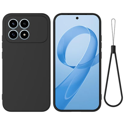 Solid Color Liquid Silicone Dropproof Full Coverage Phone Case, For Redmi Note 15 Pro 4G Global 163.2mm, For Redmi K90 / Poco F8 Pro, For Redmi Note 15 Pro 5G Global 163.6mm, For Redmi 15C 5G/4G EU 173mm/Poco C85 5G                                     ...