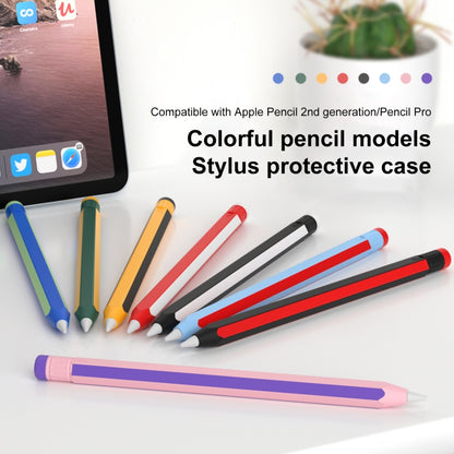 Colorful Pencil Style Stylus Silicone Protective Case