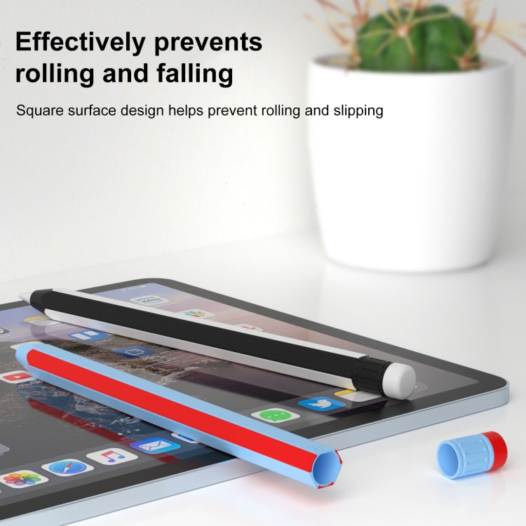 Colorful Pencil Style Stylus Silicone Protective Case, For Apple Pencil 2 / Pencil Pro