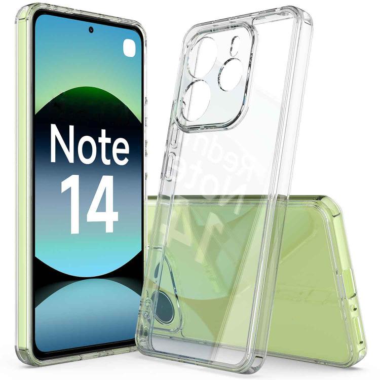 Scratchproof Acrylic TPU Phone Case, For Redmi 15C 5G / 4G EU 173mm, For Redmi 15 5G / 4G EU 171mm, For Redmi Note 14 4G 164.84mm, For Redmi Note 14 Pro 5G / Poco X7 5G, For Redmi 14C 4G / 14R / Poco C75 / A4 5G, For Redmi Note 14 Pro 4G���������������...
