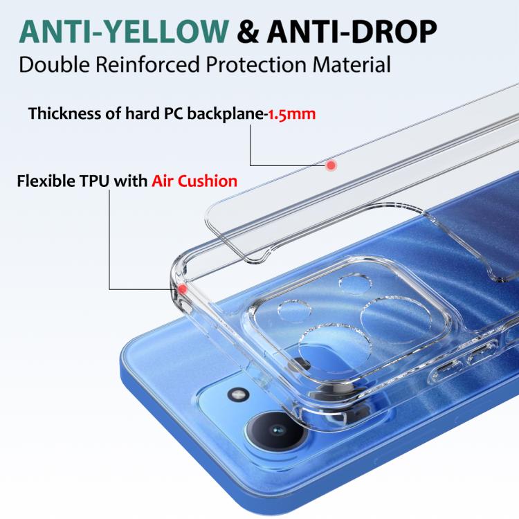 Scratchproof Acrylic TPU Phone Case, For Redmi 15C 5G / 4G EU 173mm, For Redmi 15 5G / 4G EU 171mm, For Redmi Note 14 4G 164.84mm, For Redmi Note 14 Pro 5G / Poco X7 5G, For Redmi 14C 4G / 14R / Poco C75 / A4 5G, For Redmi Note 14 Pro 4G���������������...