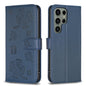 Four-leaf Embossed Leather Phone Case, For Galaxy S26 FE 5G, For Samsung Galaxy S25 Edge 5G, For Samsung Galaxy S25 Ultra 5G, For Samsung Galaxy S24 FE 5G