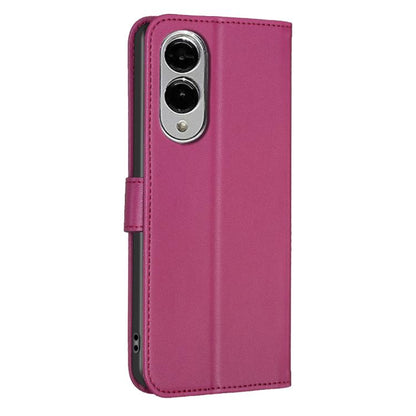 Four-leaf Embossed Leather Phone Case, For Samsung Galaxy S25 Edge 5G, For Samsung Galaxy S25 Ultra 5G, For Samsung Galaxy S24 FE 5G