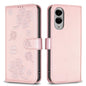 Four-leaf Embossed Leather Phone Case, For Galaxy S26 FE 5G, For Samsung Galaxy S25 Edge 5G, For Samsung Galaxy S25 Ultra 5G, For Samsung Galaxy S24 FE 5G