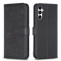 Four-leaf Embossed Leather Phone Case, For Galaxy S26 FE 5G, For Samsung Galaxy S25 Edge 5G, For Samsung Galaxy S25 Ultra 5G, For Samsung Galaxy S24 FE 5G