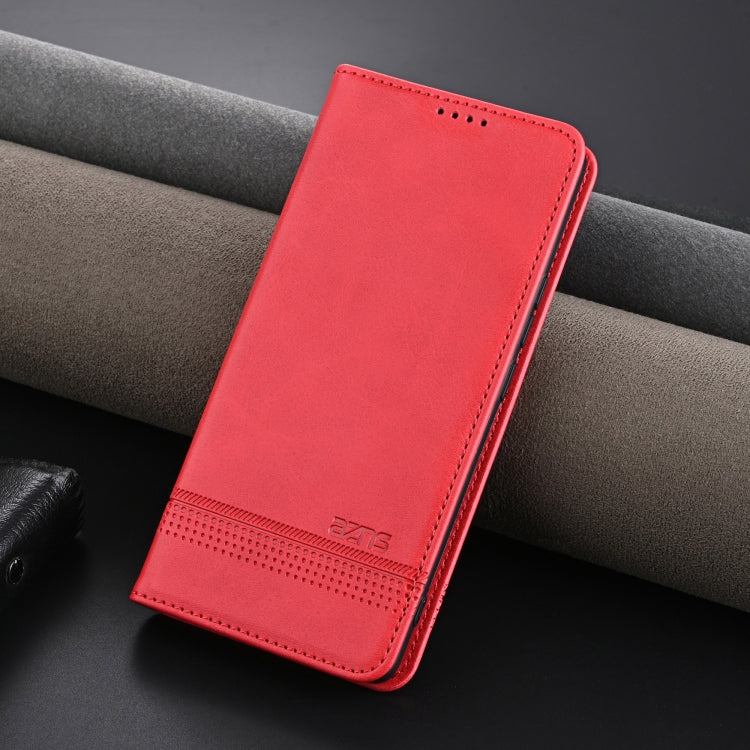 AZNS Magnetic Calf Texture Flip Leather Phone Case