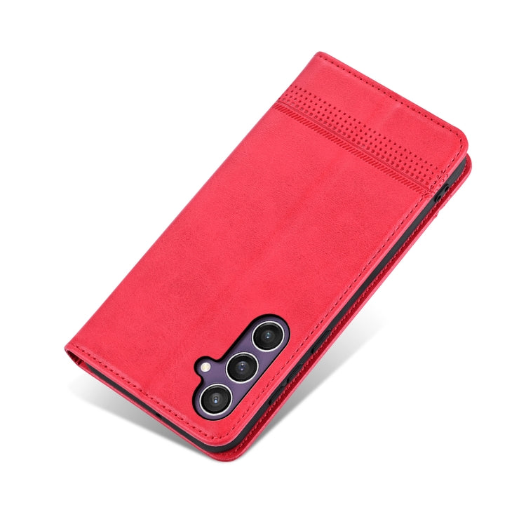 AZNS Magnetic Calf Texture Flip Leather Phone Case