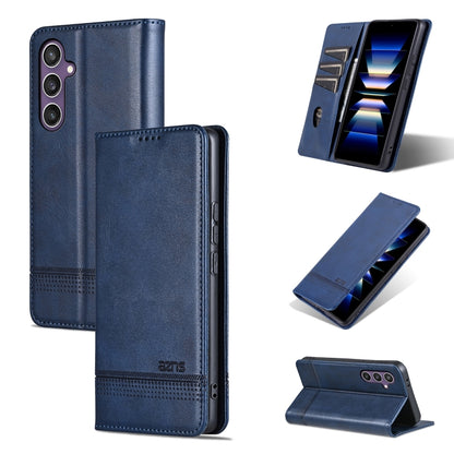 AZNS Magnetic Calf Texture Flip Leather Phone Case