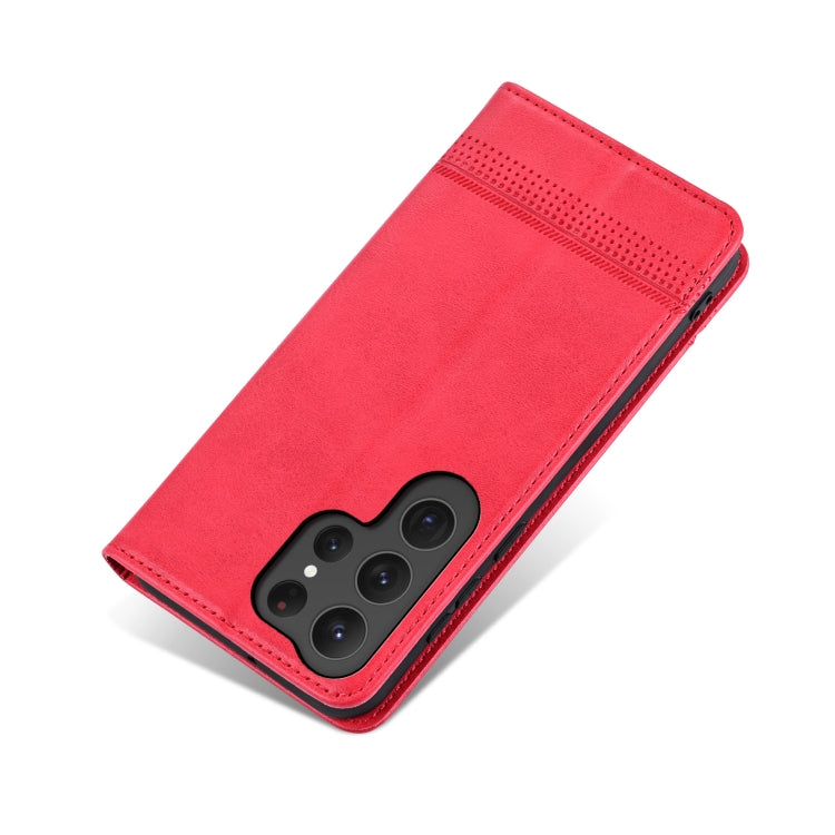 AZNS Magnetic Calf Texture Flip Leather Phone Case