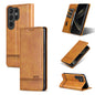 AZNS Magnetic Calf Texture Flip Leather Phone Case, For Samsung Galaxy S25 Ultra 5G, For Samsung Galaxy S24 FE 5G