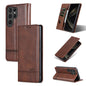 AZNS Magnetic Calf Texture Flip Leather Phone Case, For Samsung Galaxy S25 Edge 5G, For Samsung Galaxy S25 5G, For Samsung Galaxy S25+ 5G, For Samsung Galaxy S25 Ultra 5G