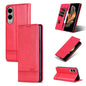 AZNS Magnetic Calf Texture Flip Leather Phone Case