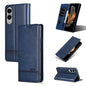 AZNS Magnetic Calf Texture Flip Leather Phone Case, For Samsung Galaxy S25 Edge 5G, For Samsung Galaxy S25 5G, For Samsung Galaxy S25+ 5G, For Samsung Galaxy S25 Ultra 5G