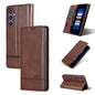 AZNS Magnetic Calf Texture Flip Leather Phone Case, For Samsung Galaxy S25 FE 5G, For Samsung Galaxy S25 Edge 5G, For Samsung Galaxy S25 5G, For Samsung Galaxy S25+ 5G