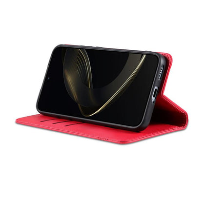 AZNS Magnetic Calf Texture Flip Leather Phone Case, For Samsung Galaxy S26+ 5G, For Samsung Galaxy S26 Ultra 5G, For Samsung Galaxy S26 5G, For Samsung Galaxy S25 FE 5G
