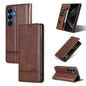 AZNS Magnetic Calf Texture Flip Leather Phone Case, For Galaxy S26 FE 5G, For Samsung Galaxy S26+ 5G, For Samsung Galaxy S26 Ultra 5G, For Samsung Galaxy S26 5G
