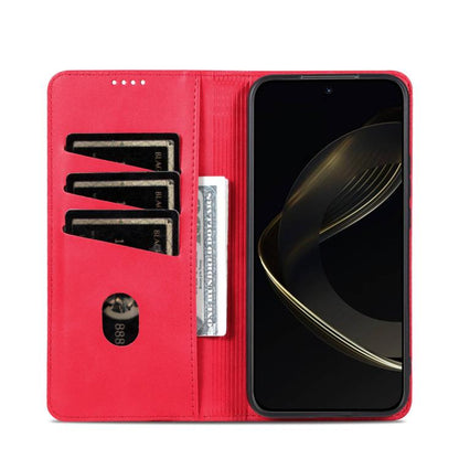 AZNS Magnetic Calf Texture Flip Leather Phone Case, For Galaxy S26 FE 5G, For Samsung Galaxy S26+ 5G, For Samsung Galaxy S26 Ultra 5G, For Samsung Galaxy S26 5G