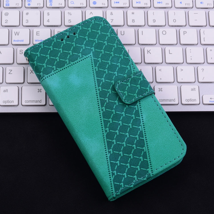 Seven-shaped Embossed Leather Phone Case