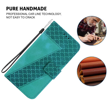 Seven-shaped Embossed Leather Phone Case