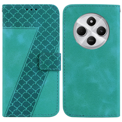Seven-shaped Embossed Leather Phone Case