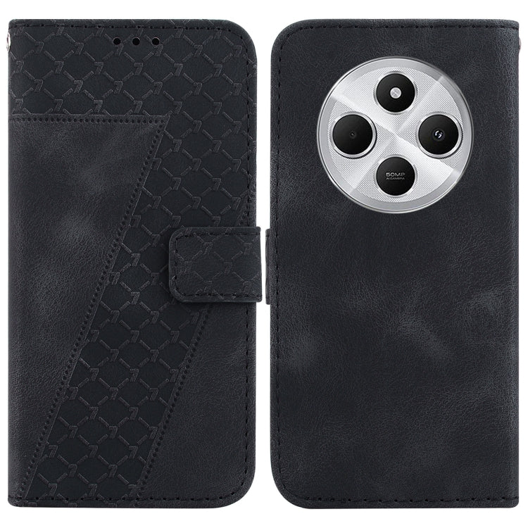 Seven-shaped Embossed Leather Phone Case