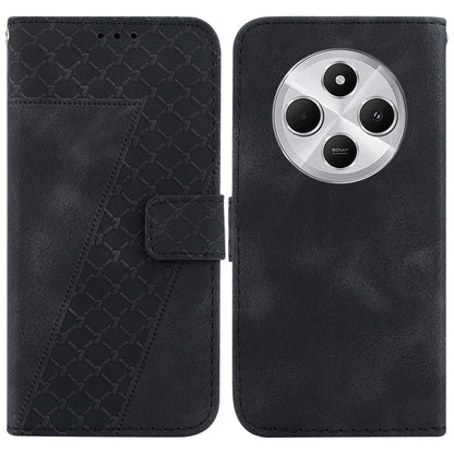 Seven-shaped Embossed Leather Phone Case